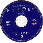 miniatura heroes-temporada-03-disco-02-region-4-por-saucedomiguelangel cover cd