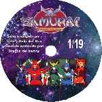 miniatura los-5-samurais-capitulos-1-19-custom-por-dragon-de-bambu cover cd