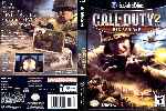 miniatura call-of-duty-2-big-red-one-dvd-custom-por-fox-mccloud cover gc