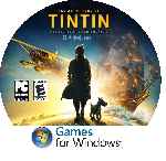 miniatura Las Aventuras De Tintin El Secreto Del Unicornio Cd Custom V2 Por Inoxpc cover pc