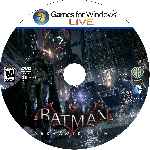 miniatura batman-arkham-knight-cd-custom-por-angel-vengador cover pc