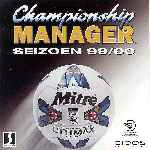 miniatura championship-manager-season-99-00-frontal-por-el-verderol cover pc
