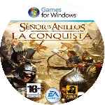 miniatura el-senor-de-los-anillos-la-conquista-cd-custom-por-uliseth cover pc