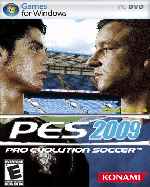 miniatura pro-evolution-soccer-2009-frontal-por-pellukin2008 cover pc