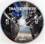 miniatura transformers-the-game-cd-custom-por-plafon82 cover pc