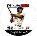 miniatura 2ksports-mayor-league-baseball-2k8-cd-custom-por-salvadornoguera cover ps2