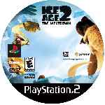 miniatura Ice Age 2 The Meltdown Cd Custom Por Tepman cover ps2