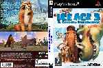 miniatura Ice Age 3 El Origen De Los Dinosaurios Dvd Custom Por Javilonvilla cover ps2