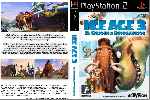 miniatura Ice Age 3 El Origen De Los Dinosaurios Dvd Custom V2 Por El Verderol cover ps2
