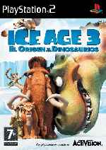 miniatura Ice Age 3 El Origen De Los Dinosaurios Frontal Por Javilonvilla cover ps2