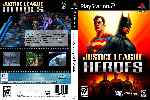 miniatura Justice League Heroes Dvd Custom V2 Por Andjavis cover ps2