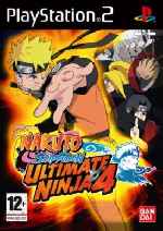 miniatura Naruto Shippuden Ultimate Ninja 4 Frontal Por Javilonvilla cover ps2