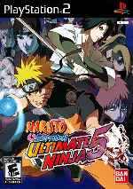 miniatura Naruto Shippuden Ultimate Ninja 5 Frontal Por Humanfactor cover ps2