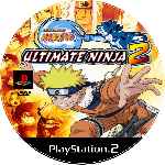 miniatura Naruto Ultimate Ninja 2 Cd Custom V2 Por Dorez cover ps2