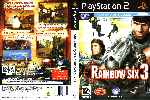 miniatura Rainbow Six 3 Dvd Por Eltamba cover ps2