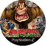 miniatura Rampage Total Destruction Cd Custom Por Frangato cover ps2