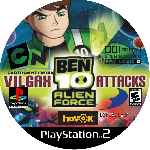 miniatura ben-10-alien-force-vilgax-attacks-cd-custom-por-arielvieira cover ps2