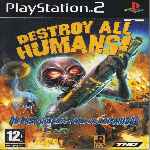 miniatura destroy-all-humans-frontal-por-ocigames cover ps2