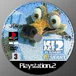 miniatura ice-age-2-el-deshielo-cd-custom-por-bobmar cover ps2