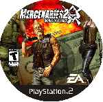 miniatura mercenaries-2-cd-custom-por-sprece cover ps2