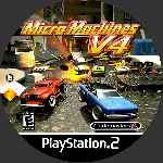 miniatura micro-machines-v4-cd-custom-por-queleimporta cover ps2