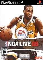 miniatura nba-live-08-frontal-por-senbei6 cover ps2