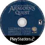 miniatura the-lord-of-the-rings-aragorns-quest-cd-custom-por-tepman cover ps2