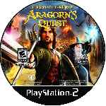 miniatura the-lord-of-the-rings-aragorns-quest-cd-custom-v2-por-lourdeslautaro cover ps2