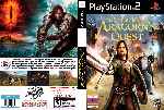 miniatura the-lord-of-the-rings-aragorns-quest-dvd-custom-por-aka49 cover ps2