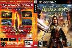 miniatura the-lord-of-the-rings-aragorns-quest-dvd-custom-v2-por-humanfactor cover ps2