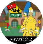 miniatura the-simpsons-hit-and-run-cd-custom-v2-por-mierdareado cover ps2