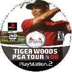 miniatura tiger-woods-pga-tour-08-cd-custom-por-alfie75 cover ps2
