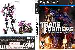 miniatura transformers-la-venganza-de-los-caidos-dvd-custom-v6-por-sadam3 cover ps2