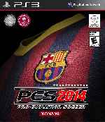 miniatura Pro Evolution Soccer 2014 Frontal V2 Por Emerson1979 cover ps3