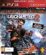 miniatura Uncharted 2 Among Thieves Frontal V2 Por Humanfactor cover ps3