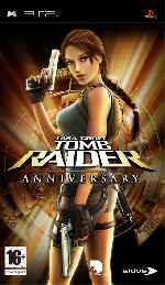 miniatura Lara Croft Tomb Raider Anniversary Frontal Por Bossweb cover psp