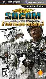 miniatura Socom Us Navy Seals Fireteam Bravo 3 Frontal Por Sapelain cover psp