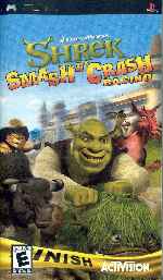 miniatura shrek-smash-crash-racing-frontal-por-asock1 cover psp