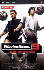 miniatura winning-eleven-9-ubiquitous-evolution-frontal-por-asock1 cover psp