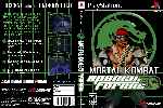 miniatura Mortal Kombat Special Forces Dvd Custom Por Matiwe cover psx
