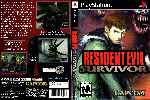 miniatura Resident Evil Survivor Dvd Custom Por Matiwe cover psx