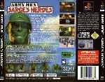 miniatura army-men-sarges-heroes-trasera-por-franki cover psx