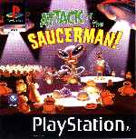 miniatura attack-of-the-saucerman-frontal-por-franki cover psx