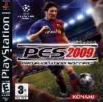 miniatura pro-evolution-soccer-2009-frontal-v2-por-johnparra cover psx