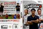 miniatura 2k-sports-top-spin-3-dvd-por-rulcano22 cover wii