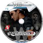 miniatura 2k Sports Top Spin 3 Cd Custom Por Svalero cover wii