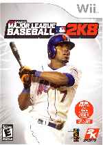 miniatura 2ksports-mayor-league-baseball-2k8-frontal-por-sadam3 cover wii