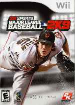 miniatura 2ksports-mayor-league-baseball-2k9-frontal-por-sadam3 cover wii