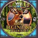 miniatura Cabelas Legendary Adventure Cd Custom Por Menta cover wii