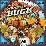 miniatura Cabelas Monster Buck Hunter Cd Custom Por Menta cover wii